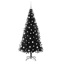 Albero di Natale con 300 LED con supporto Nero 180 cm PVC 3396481