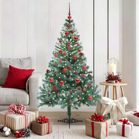 Albero di Natale artificiale Verde 150 cm PVC e Acciaio 3396701