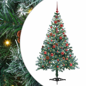 Albero di Natale artificiale Verde 150 cm PVC e Acciaio 3396701