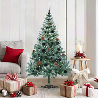 Albero di Natale artificiale Verde 150 cm PVC e Acciaio 3396702