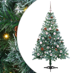 Albero di Natale artificiale Verde 150 cm PVC e Acciaio 3396703