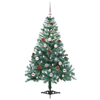 Albero di Natale artificiale Verde 150 cm PVC e Acciaio 3396703
