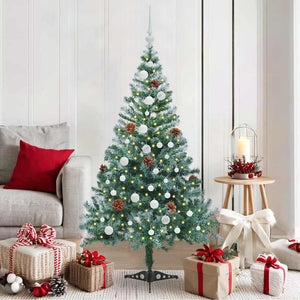 Albero di Natale artificiale Verde 150 cm PVC e Acciaio 3396704