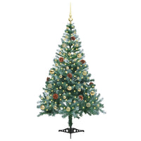 Albero di Natale artificiale Verde 150 cm PVC e Acciaio 3396705
