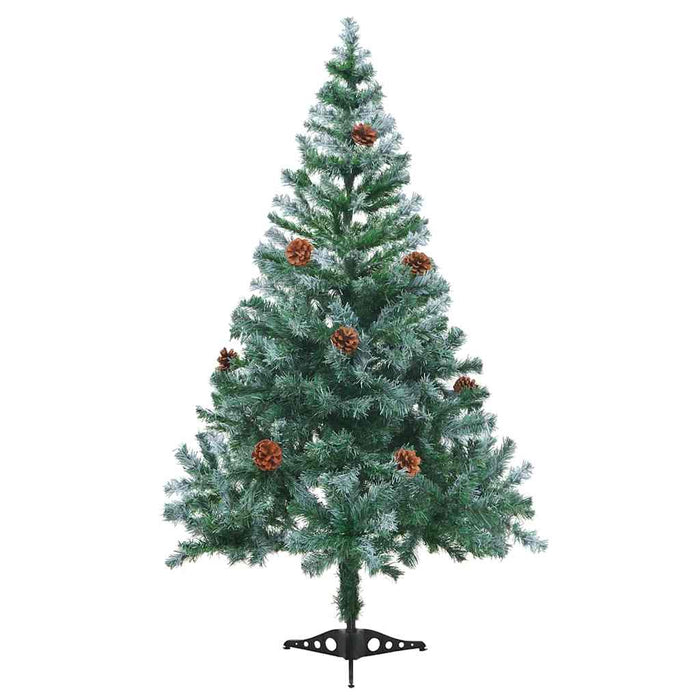 Albero di Natale artificiale Verde 150 cm PVC e Acciaio 3396705