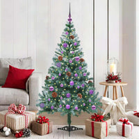 Albero di Natale artificiale Verde 150 cm PVC e Acciaio 3396707