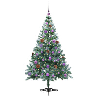 Albero di Natale artificiale Verde 150 cm PVC e Acciaio 3396707