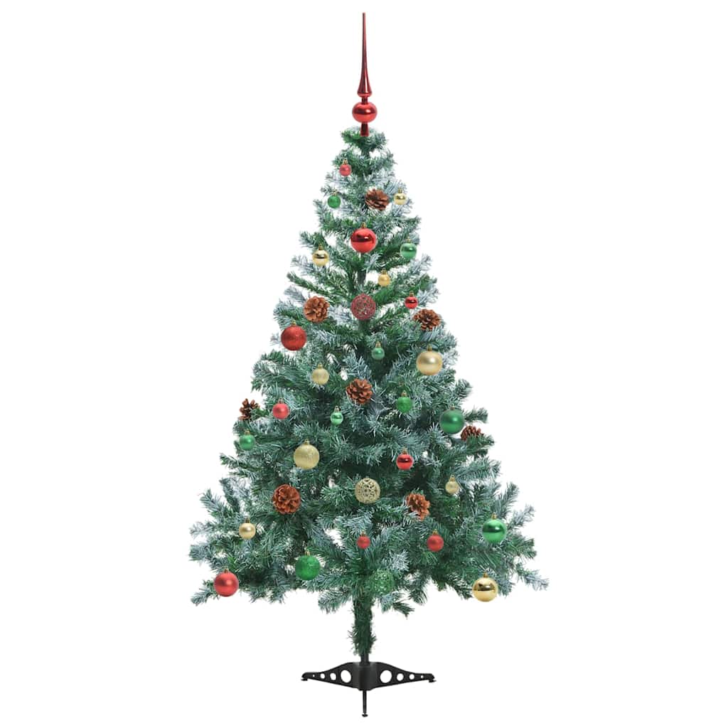 Albero di Natale artificiale Verde 150 cm PVC e Acciaio 3396709