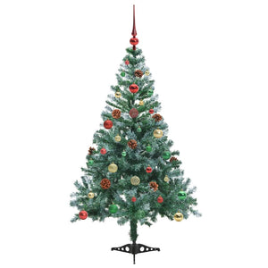 Albero di Natale artificiale Verde 150 cm PVC e Acciaio 3396709