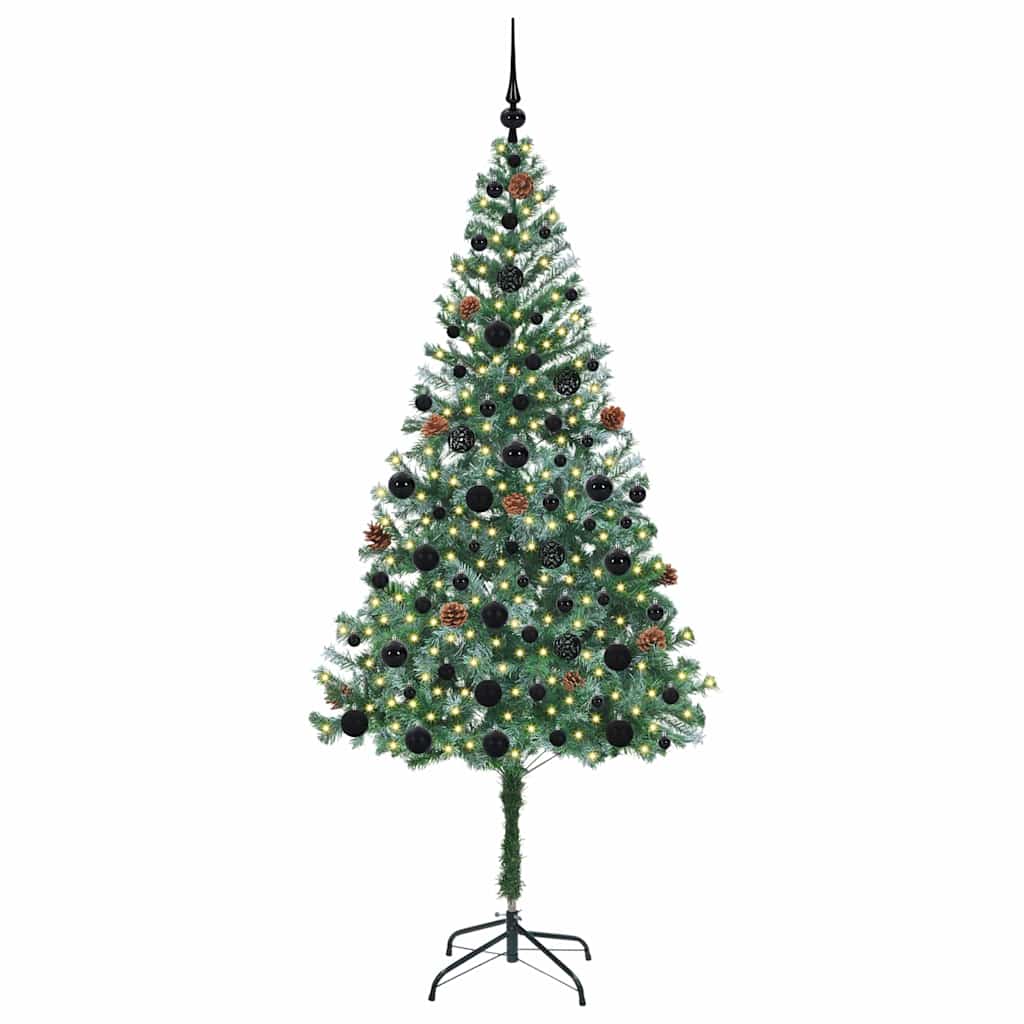 Albero di Natale artificiale Verde 180 cm PVC e Acciaio 3396715