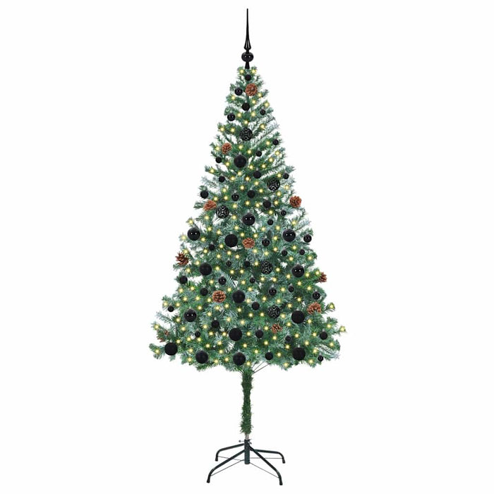 Albero di Natale artificiale Verde 180 cm PVC e Acciaio 3396715
