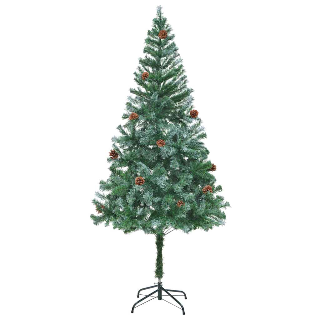 Albero di Natale artificiale Verde 180 cm PVC e Acciaio 3396715
