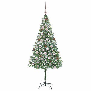Albero di Natale artificiale Verde 180 cm PVC e Acciaio 3396716