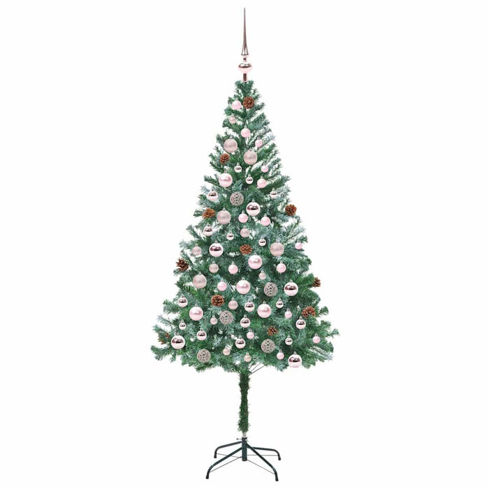 Albero di Natale artificiale Verde 180 cm PVC e Acciaio 3396716