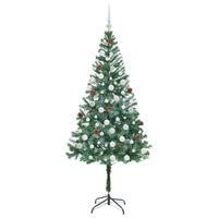 Albero di Natale artificiale Verde 180 cm PVC e Acciaio 3396717