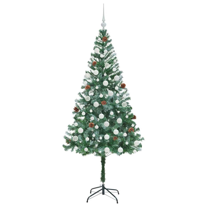 Albero di Natale artificiale Verde 180 cm PVC e Acciaio 3396717