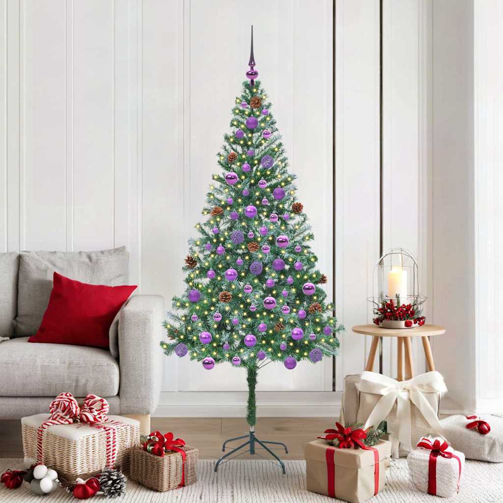 Albero di Natale artificiale Verde 180 cm PVC e Acciaio 3396720