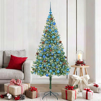 Albero di Natale artificiale Verde 180 cm PVC e Acciaio 3396721