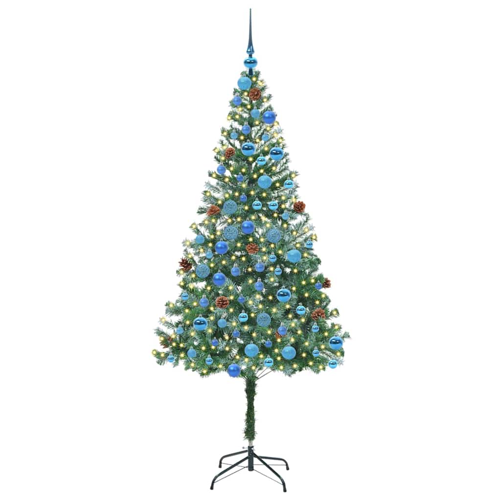 Albero di Natale artificiale Verde 180 cm PVC e Acciaio 3396721