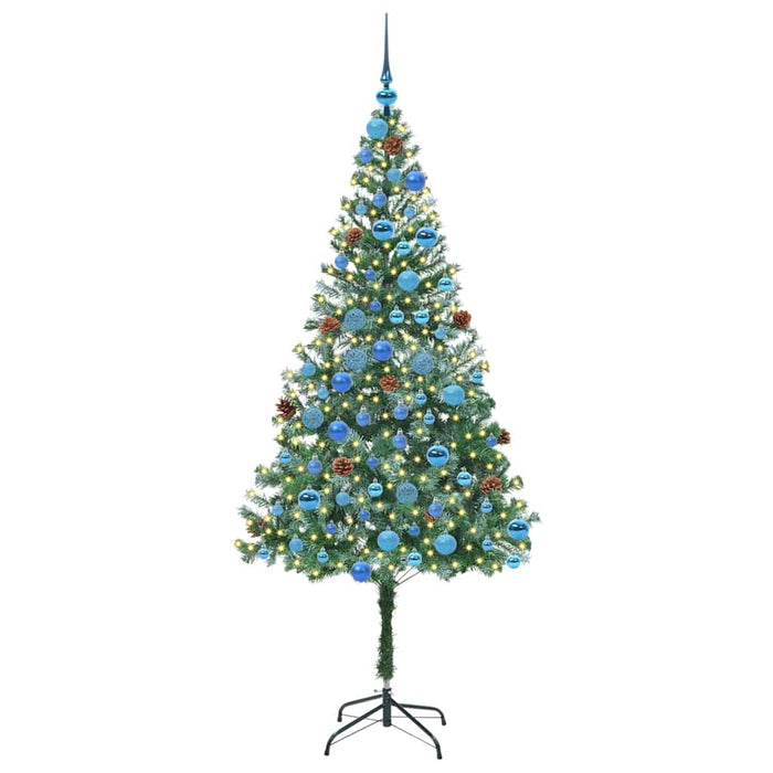 Albero di Natale artificiale Verde 180 cm PVC e Acciaio 3396721