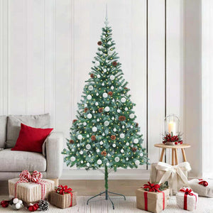 Albero di Natale artificiale Verde 210 cm PVC e Acciaio 3396726