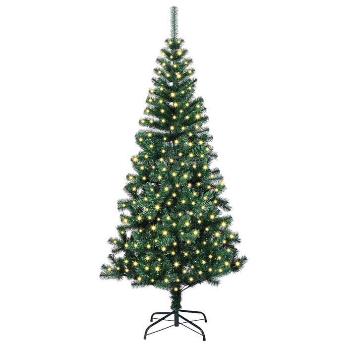 Albero di Natale artificiale con luci integrate Verde 240 cm 3396784