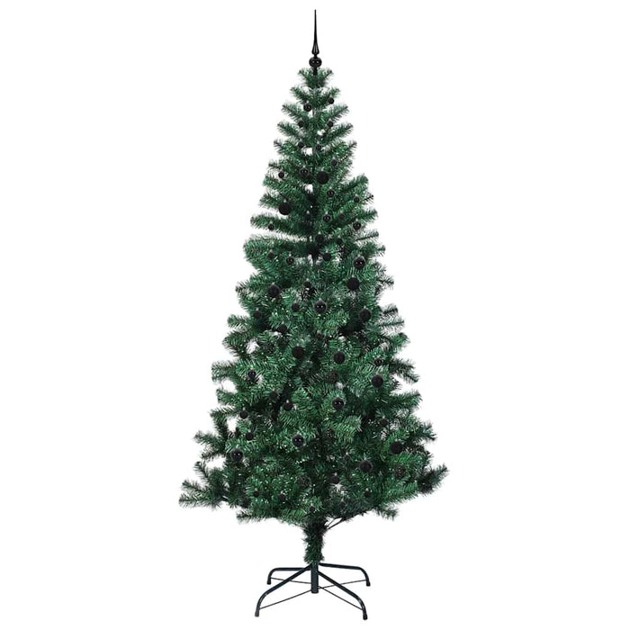 Albero di Natale artificiale con luci integrate Verde 240 cm 3396789