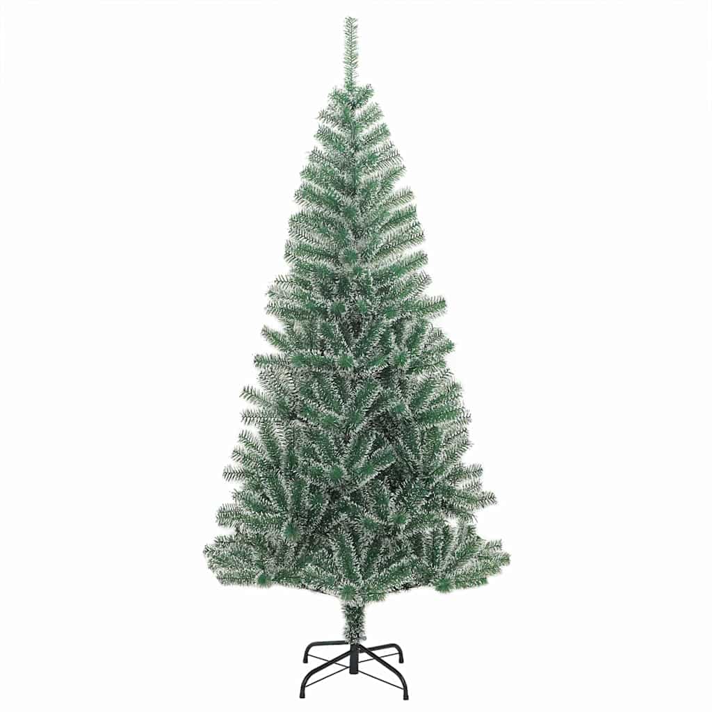 Albero di Natale Artificiale Imbiancato con Luci LED 180 cm 3396821