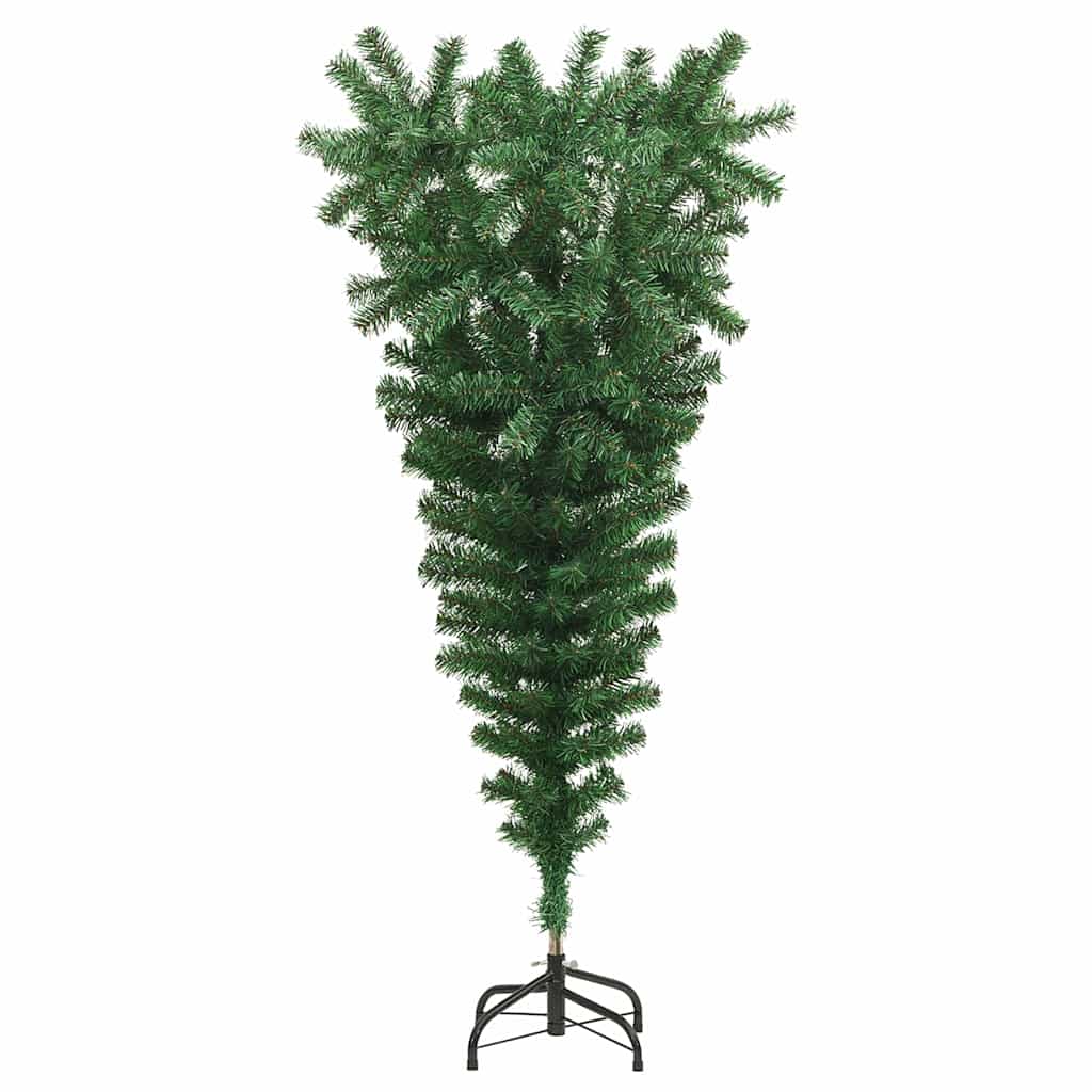 Albero di Natale artificiale pre-illuminato capovolto con set di palline 3396842