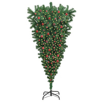 Albero di Natale artificiale preilluminato capovolto con set di palline 3396873