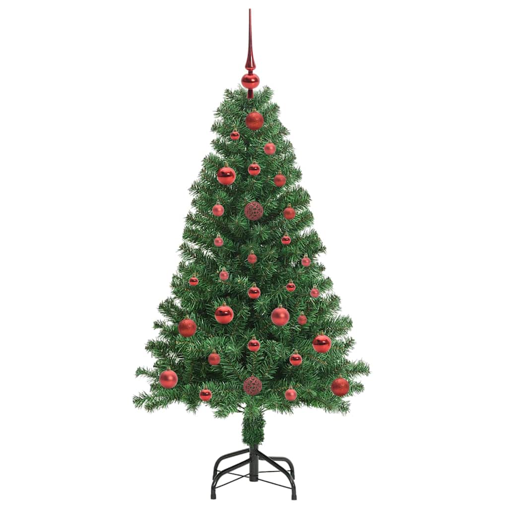 Albero di Natale artificiale con 150 LED Verde 120 cm 3396891