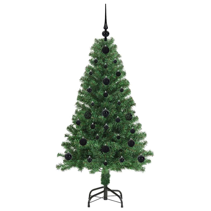 Albero di Natale artificiale con 150 LED Verde 120 cm 3396892