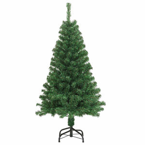 Albero di Natale artificiale con 150 LED Verde 120 cm 3396895