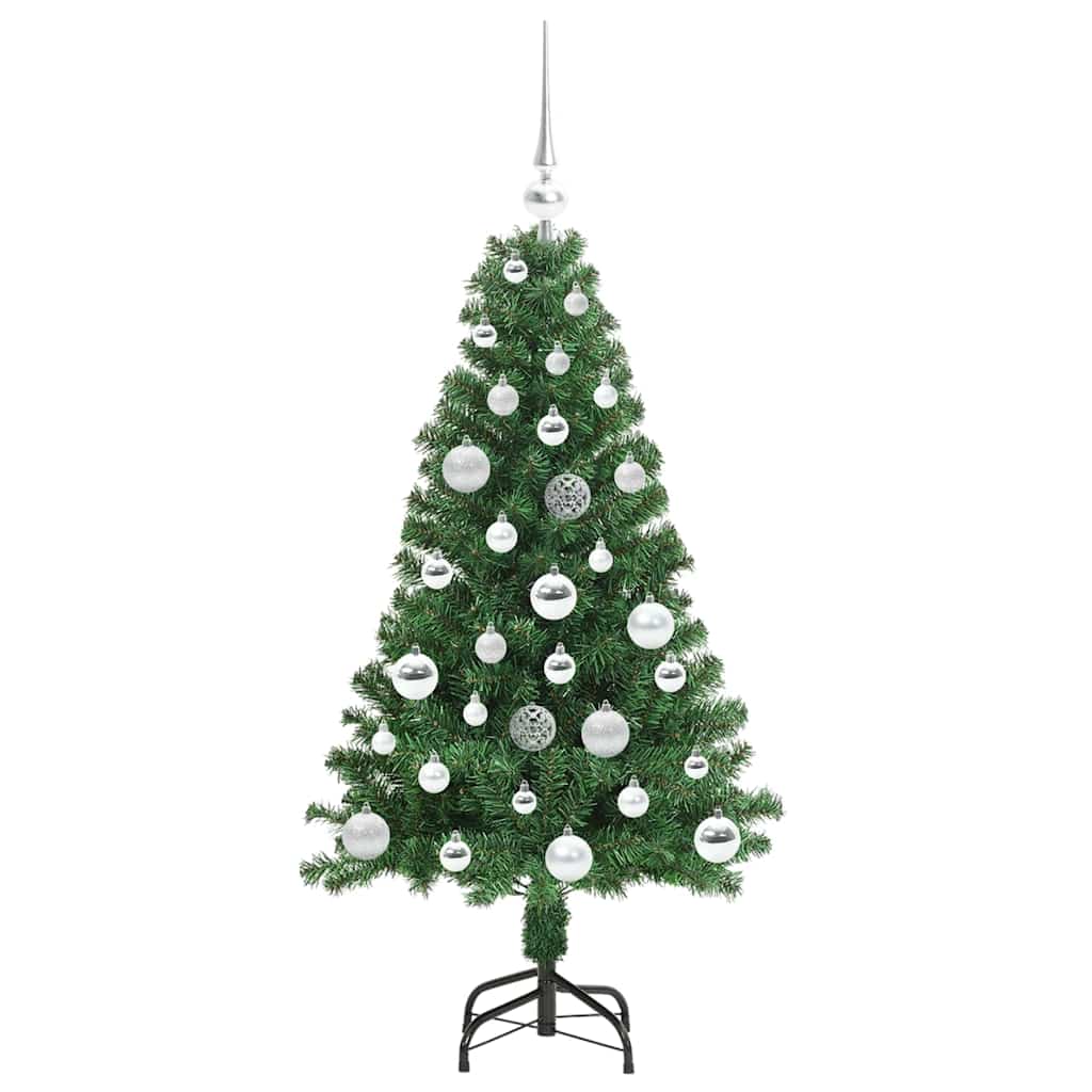 Albero di Natale artificiale con 150 LED Verde 120 cm 3396896