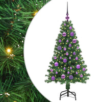 Albero di Natale artificiale con 150 LED Verde 120 cm 3396897