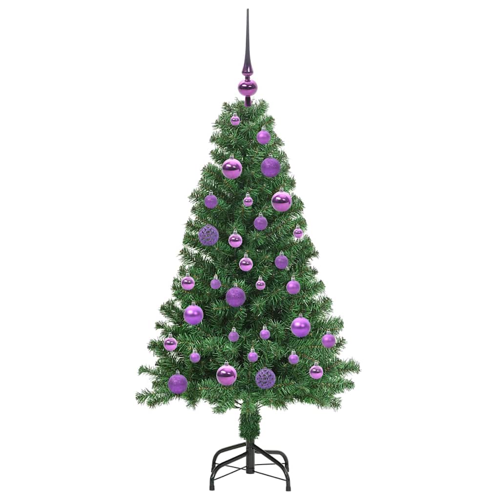 Albero di Natale artificiale con 150 LED Verde 120 cm 3396897