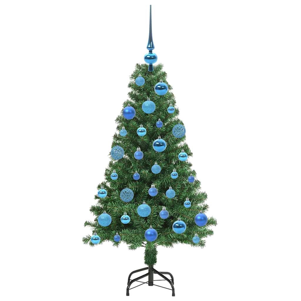 Albero di Natale artificiale con 150 LED Verde 120 cm 3396898