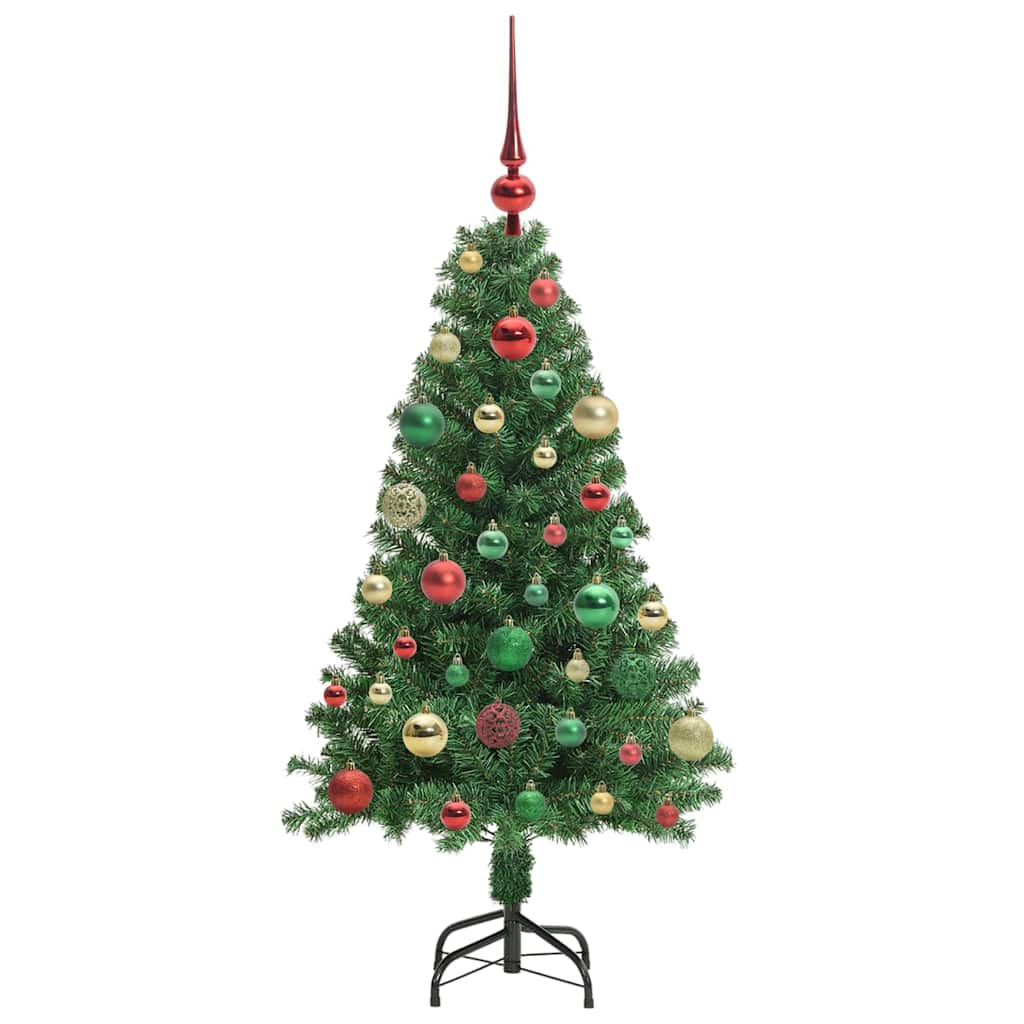 Albero di Natale artificiale con 150 LED Verde 120 cm 3396899
