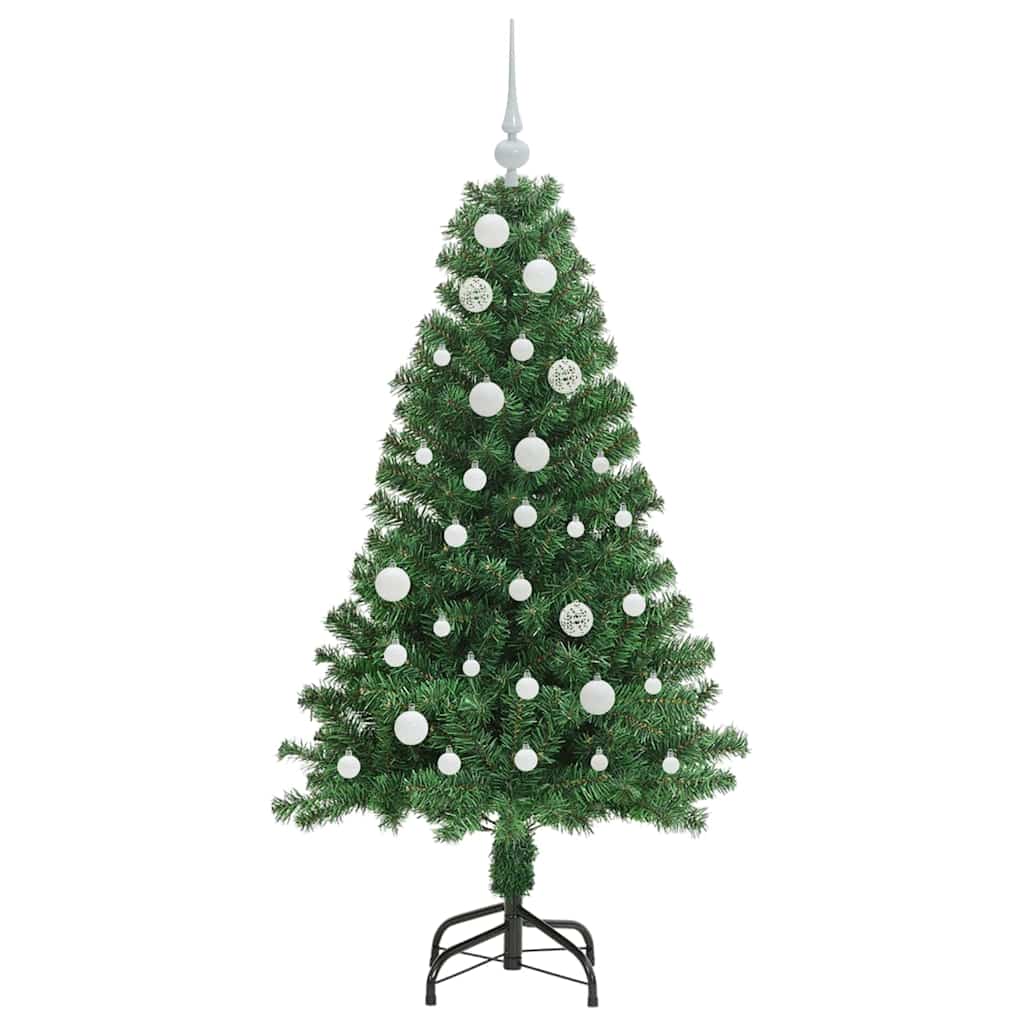 Albero di Natale artificiale con 150 LED Verde 150 cm 3396903