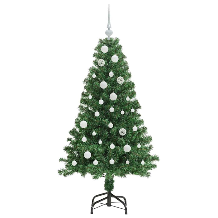 Albero di Natale artificiale con 150 LED Verde 150 cm 3396903