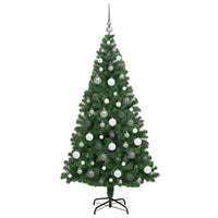 Albero di Natale artificiale con 300 LED Verde 180 cm 3396912