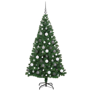 Albero di Natale artificiale con 300 LED Verde 180 cm 3396912