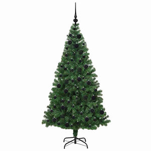 Albero di Natale artificiale con 300 LED Verde 180 cm 3396914