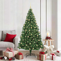 Albero di Natale artificiale con 300 LED Verde 180 cm 3396917