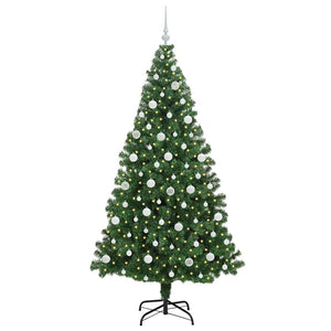 Albero di Natale artificiale con 300 LED Verde 210 cm 3396925