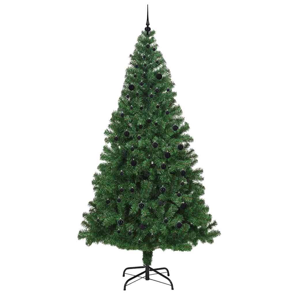 Albero di Natale artificiale con 300 LED Verde 240 cm 3396932