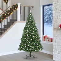Albero di Natale artificiale con 300 LED Verde 240 cm 3396933