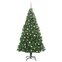 Albero di Natale artificiale con 300 LED Verde 240 cm 3396933