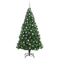 Albero di Natale artificiale con 300 LED Verde 240 cm 3396933