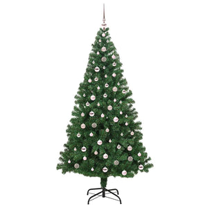 Albero di Natale artificiale con 300 LED Verde 240 cm 3396933